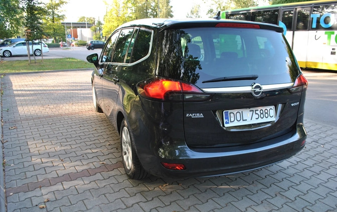 Opel Zafira cena 44500 przebieg: 190000, rok produkcji 2015 z Oleśnica małe 352